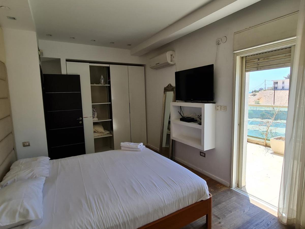 La-Palmore Luxury Apart-Residense Resort With Pool First Line Sea Side Eilat Buitenkant foto