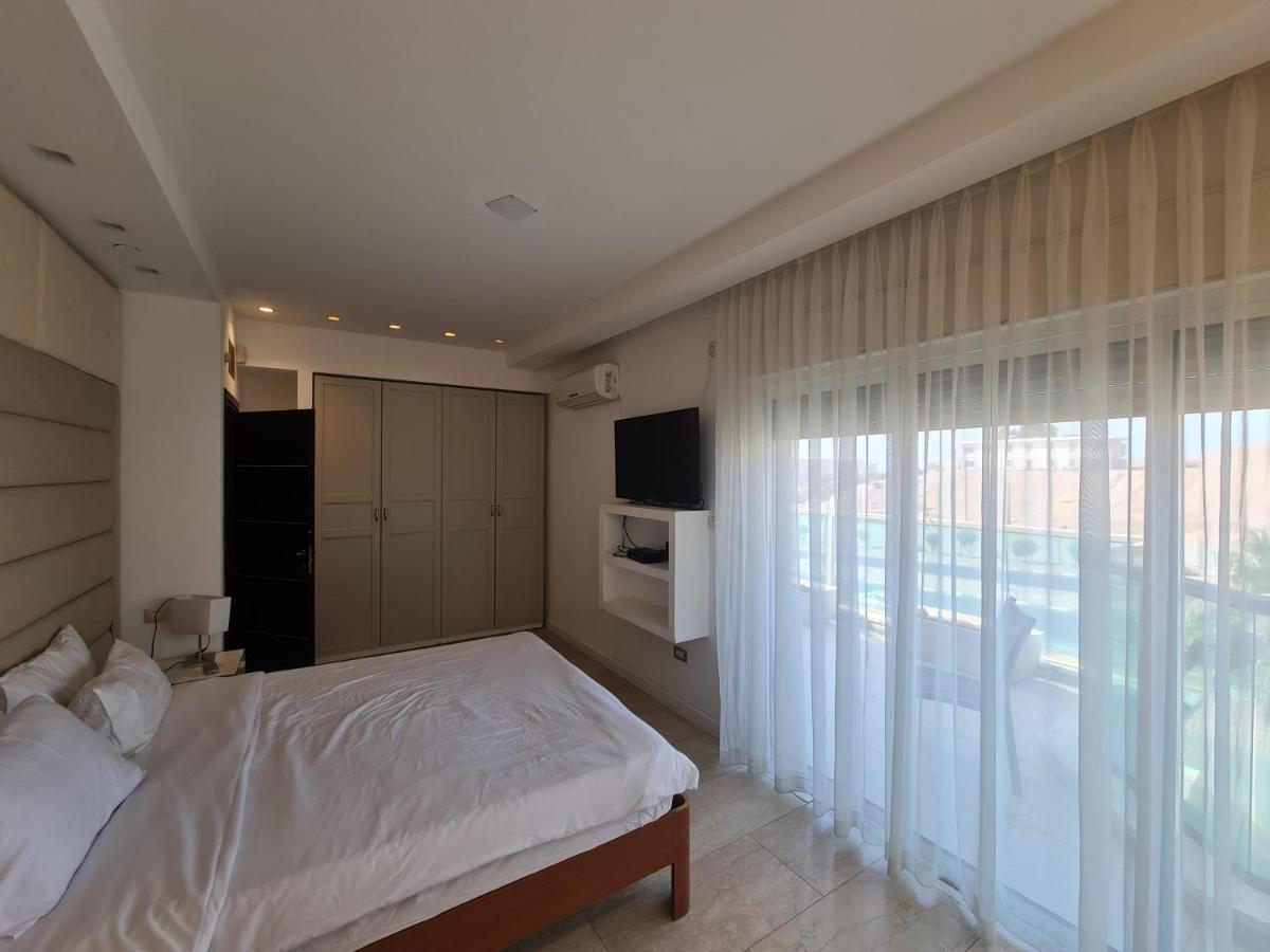 La-Palmore Luxury Apart-Residense Resort With Pool First Line Sea Side Eilat Buitenkant foto