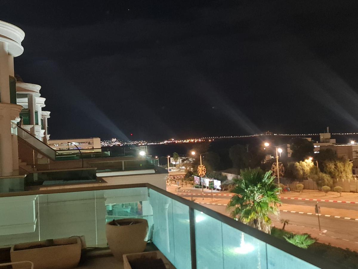 La-Palmore Luxury Apart-Residense Resort With Pool First Line Sea Side Eilat Buitenkant foto